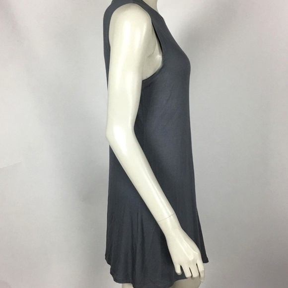 Scoop Neck Knit Tank Side Godet - Picture 4 of 7